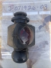 Vintage Model T Ford Cowl Side Marker Light Lamp Original E J Red Lens
