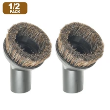 Round Horse Hair Dusting Brush Compatible with For Shark Models for Cleaning