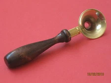 Ted Cash Black Powder Flask Filling Funnel with Wood Handle 