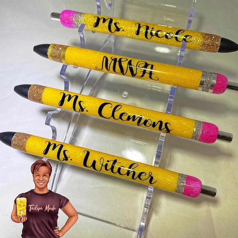 Epoxy Personalized Pens For Teachers Pencil Pen Papermate Inkjoy