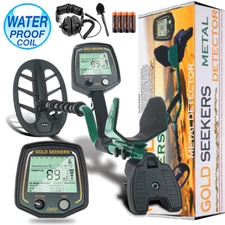 Professional Metal Detector 11" DD Coil Scanner Finder 2.8M Gold Finder Digger