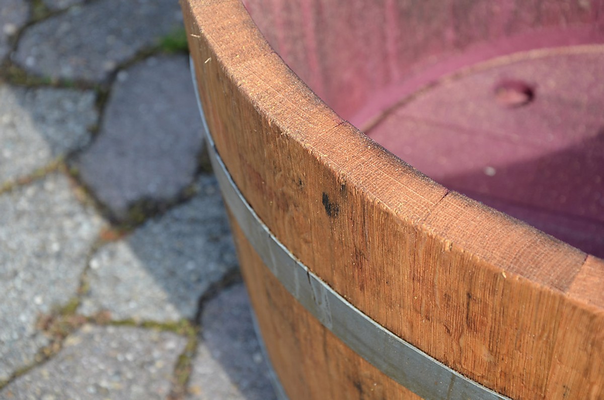 WEECO Barile in legno sbarra armadietto per vino Cantinetta Botte