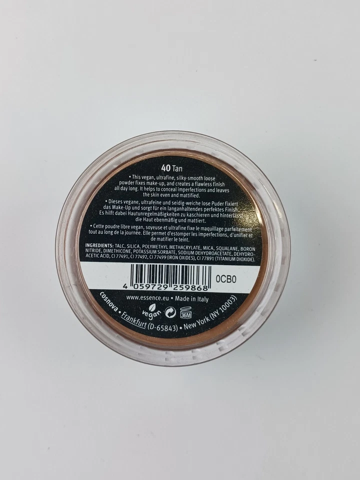 4 PACK ESSENCE MY SKIN PERFECTOR LOOSE FIXING POWDER INSTANT BLUR EFFECT 40 TAN - Image 4 of 4