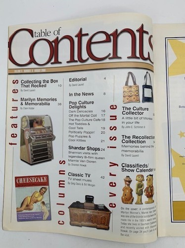 Pop Culture Collecting Magazine Vol.6 No.8 August 2000 Madam Van Doreen - Picture 4 of 8