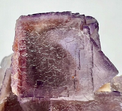 143 Gm Marvelous Natural Perfect Cubic Purple Fluorite Specimen~ Pak