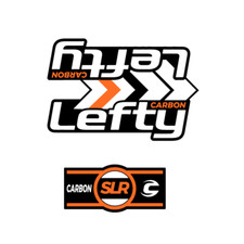 STAR SAM ® ADESIVI FORCELLA Lefty Carbon SLR ADESIVI STICKER 26 pollici