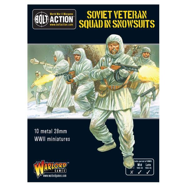 Bolt Action - Soviet Veteran Squad In Snowsuits - 402214001