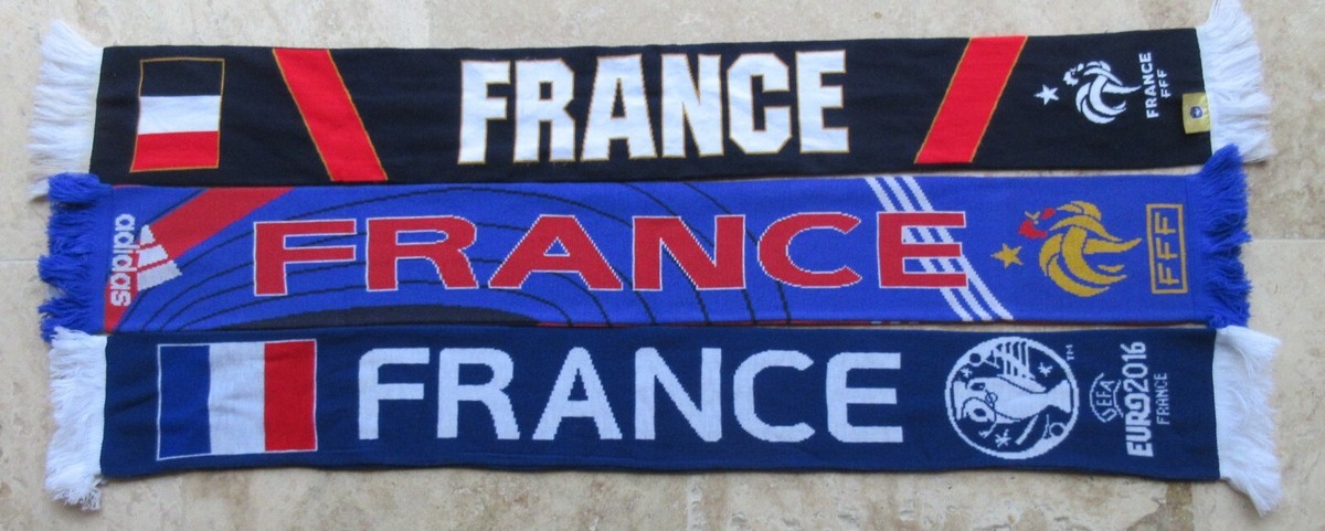 Echarpe de football vintage Equipe de France 2015-2016