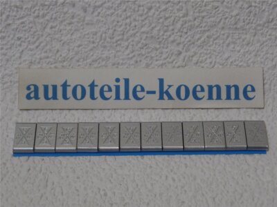 1 Klebegewicht 60g (12x5g) kunststoffbeschichtet Auswuchtgewicht FE
