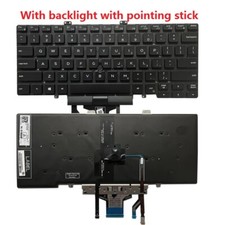 Laptop US Backlit NEW For DELL Latitude 5410 5411 5400 5401 keyboard