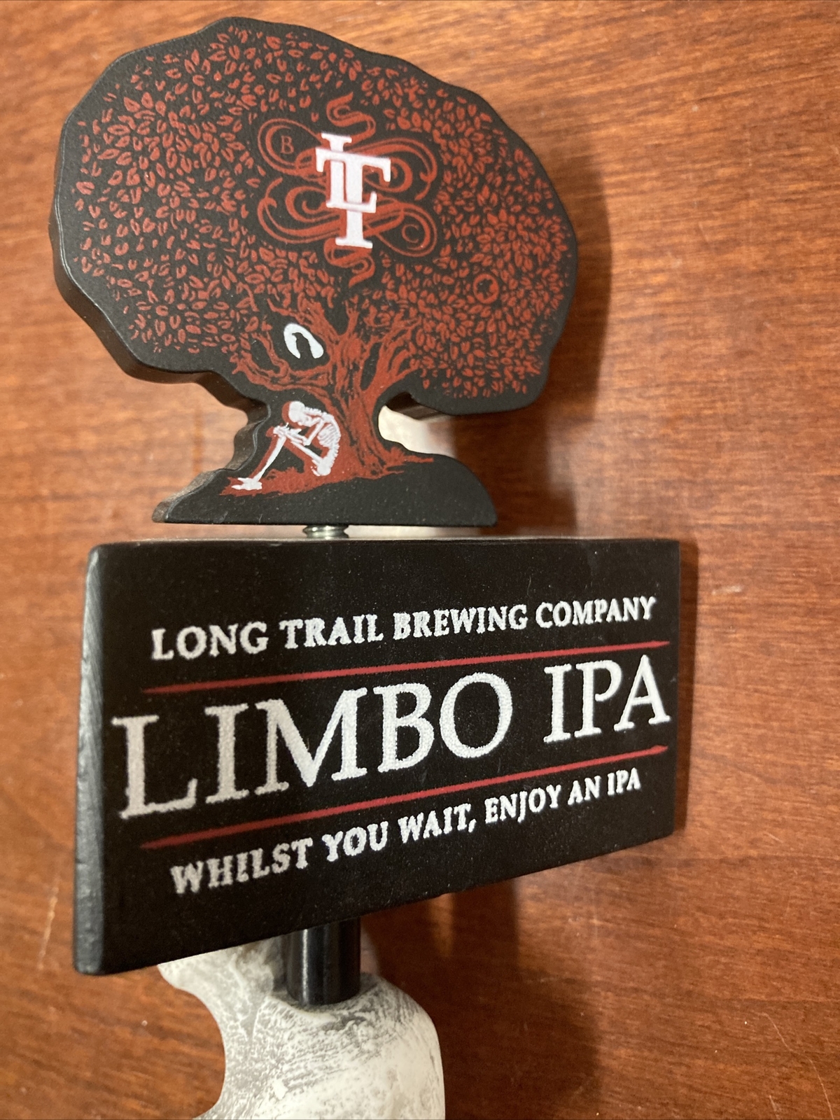 LIMBO IPA BEER TAP HANDLE Long Trail Brewing Company BONE Bar Tap