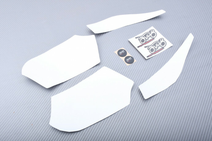 Plaquettes de traction Versys 650 transparentes antidérapantes pour réservoir LE650E