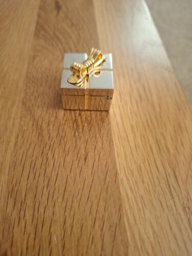 Mappin & Webb Mini Clock And Photo Frame Beautiful Chrome & gold Finish - Picture 5 of 8
