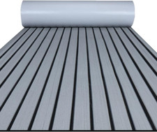 94.5" x 35.4" Boat Flooring EVA Foam Boat Decking Faux Teak Marine Flooring Mat