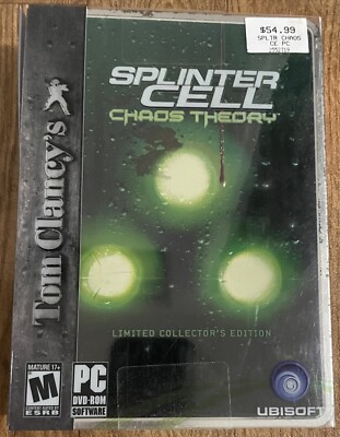 Tom Clancy's Splinter Cell Stealth Action Redefined & Chaos Theory Limited CE