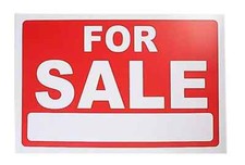 Car-Buiness-Shop For Sale sign with space for your own text car dealers bargain