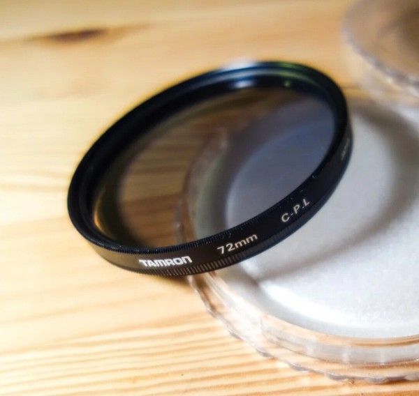 Polarizing filter Tamron 72mm C.P.L.