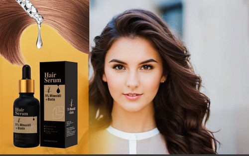 5% Minoxidil+Biotin for Hair Growth Serum & Hair loss regrowth for Men Women - Picture 10 of 14