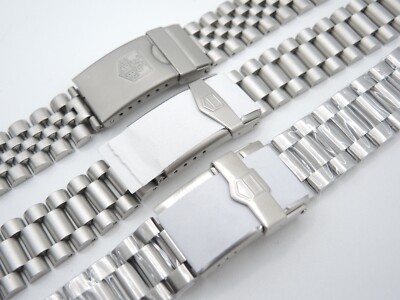3PCS. TAG HEUER FORMULA 1 BRACELETS WITH TWO 18MM & 20MM LUG SIZE