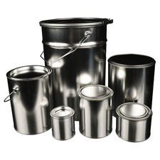 Glasurit Leerdose 5 Liter Dose Leerdose, Blechdose, Farbdose, Lackdose korr. ges