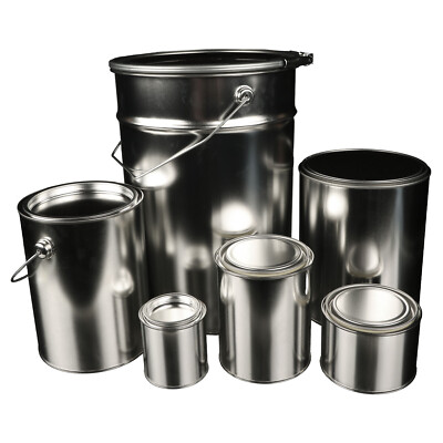 Glasurit Leerdose 5 Liter Dose Leerdose, Blechdose, Farbdose, Lackdose korr. ges