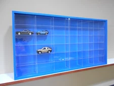 Display Case for 1/43 & Smaller Scale Cars, Other Items - 36 Slots (Made in USA)