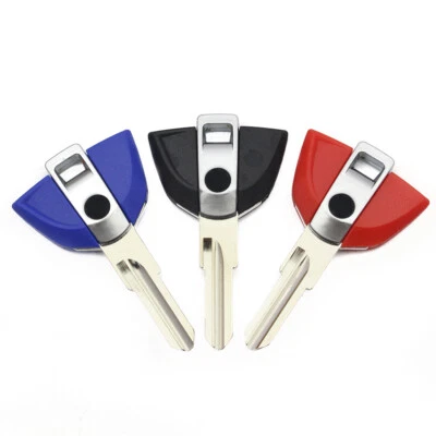 Blank Blade Uncut Key Schlüssel Rohling Für BMW C650 GT (Rot/Schwarz/Blau)
