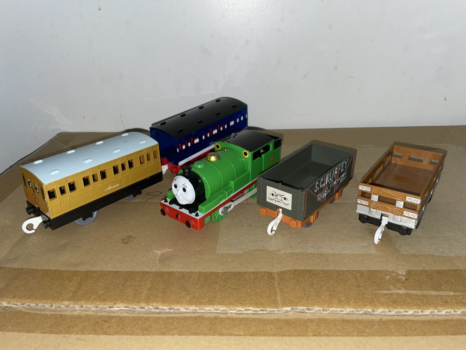 Tomy Trackmaster Percy Train Set with Thomas and Friends Plarail