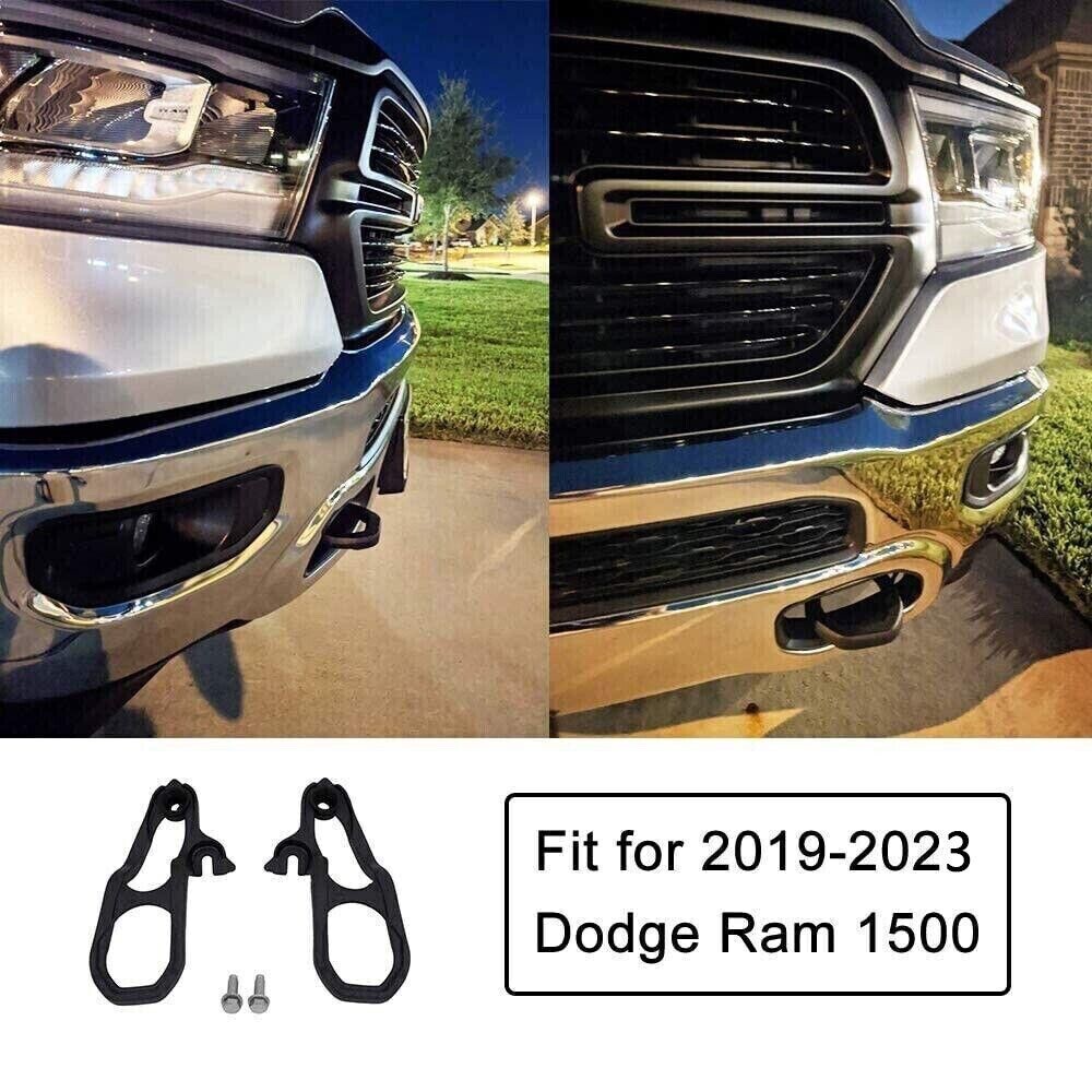 Pairs Front Tow Hooks For 2019-2023 Dodge Ram 1500 82215268AB | eBay