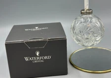 2005 WATERFORD CRYSTAL Times Square Hope Wisdom Ball CHRISTMAS ORNAMENT Boxed