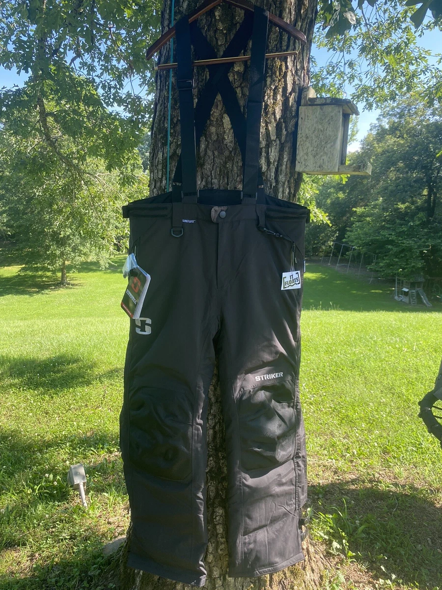 STRIKER ICE WOMENS PRISM BIB SIZE 12 Black Pants Floats Hydrapore 5000  Insulated