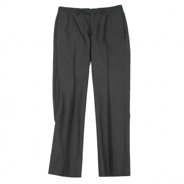 EMPORIO ARMANI SUPREME Design Weave Tapered Pants Size 44(K 113973)