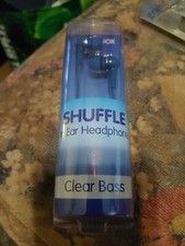 Magnavox Earbuds Shuffle Bass MHP4850-BL Blue Comfortable Silicon New in Box