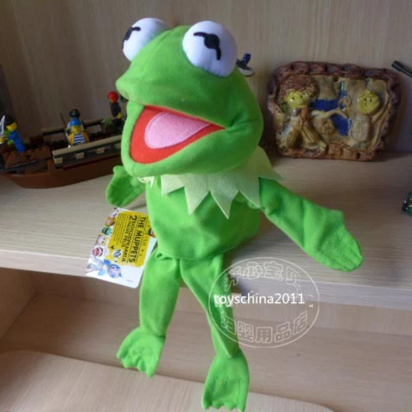 The Muppet Show Kermit the Frog plush puppet Toy Gift Cute kids