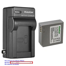 Kastar Battery AC Wall Charger for IA-BP85ST & Samsung SC-MX20 SC-MX10R Camera