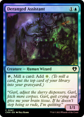MtG Magic The Gathering Commander Masters gemeinsame FOLIENKARTEN x1