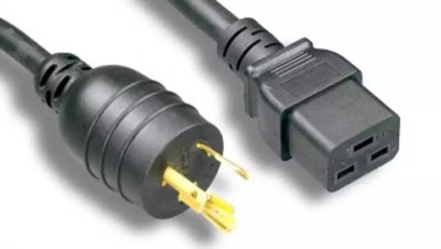SF Cable NEMA L6-20P USA 3-pin Plug to C19 SJT Power Cord 12 AWG 20A 250V