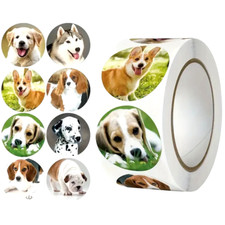 ⭐500pcs⭐ DOG STICKERS BIRTHDAY PARTY GOODY BAG FILLERS GIFT FAVORS TEACHER CRAFT