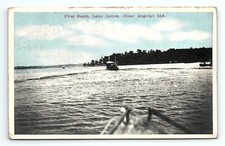 First Basin Lake James Near Angola Indiana Vintage Postcard