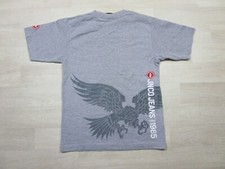 Vintage 90's Jnco Graphic T-Shirt L Crown Firebird Logo USA Skateboard Goth
