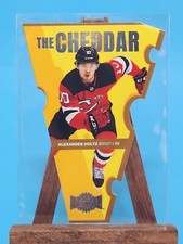 2021-22 Skybox Metal Universe ALEXANDER HOLTZ Rookie THE CHEDDAR #TC-21 DEVILS