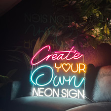 Custom Neon Sign LED Light Acrylic Neon Customize your own design