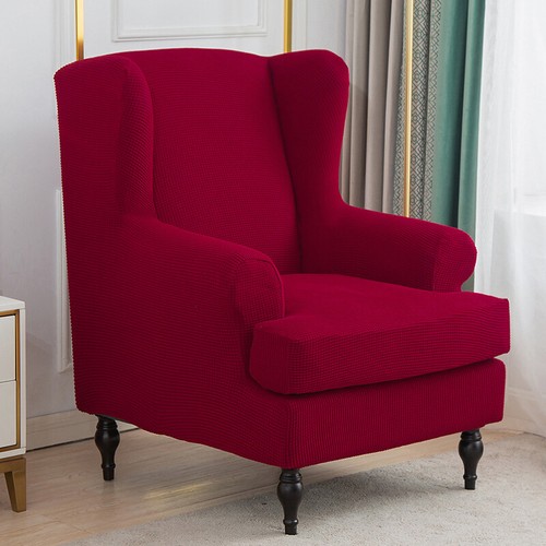 Stretch Wingback Slipcover Recliner Wing Back Chair Covers Sofa