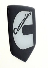 Grille Emblem Fits Dodge Ram Diesel 2006-2010 Blackwhite