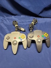 N64 Nintendo 64 Controllers Lot Of 2 Parts Or Repair