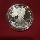 1997-P American Silver Eagle PROOF 1 Oz Silver - Coin & Box & COA