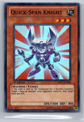 Quick-Span Knight Foil 2012 Premium Collection Tin 1st #PRC1-EN006 Super Rare