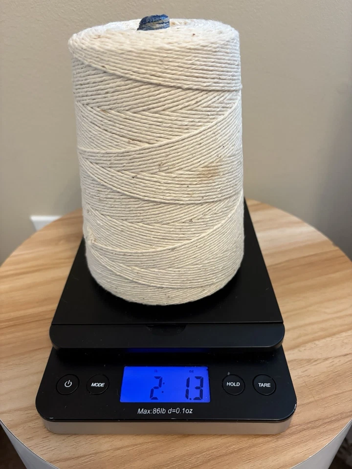 100% Spun Rayon Twill Net Wt. 2lbs 1.3oz - Dirty With Speckles Of Debris See Pic - Image 2 of 4