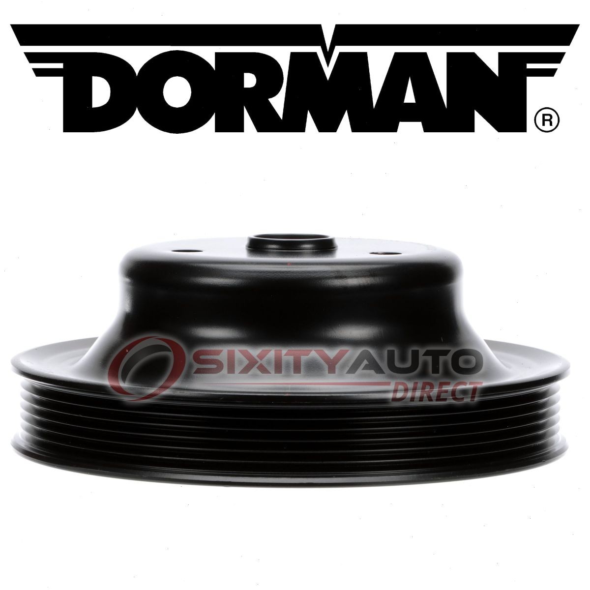 Dorman Engine Harmonic Balancer Pulley for 1987-1991 GMC V2500 Suburban 5.7L hz