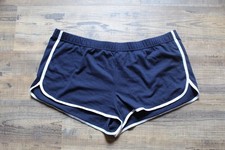 No Boundaries Girls Bermuda Shorts XL Navy White Cotton Blend Breathable